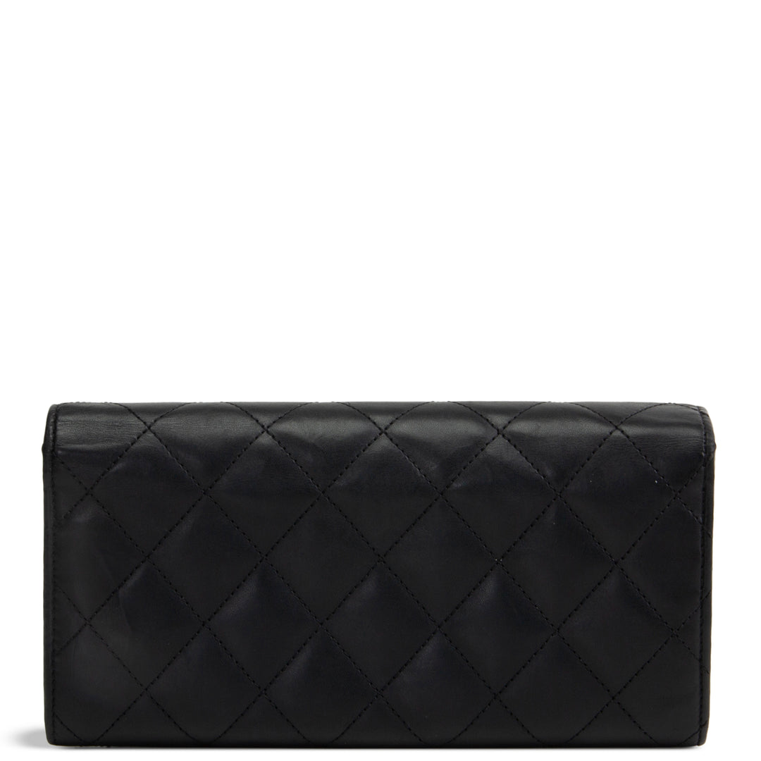 CHANEL Cambon Ligne Continental Wallet - Black