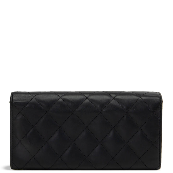 CHANEL Cambon Ligne Continental Wallet - Black