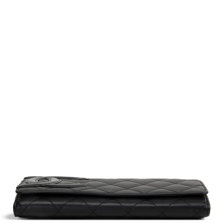 CHANEL Cambon Ligne Continental Wallet - Black