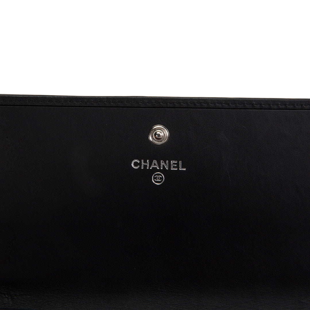 CHANEL Cambon Ligne Continental Wallet - Black