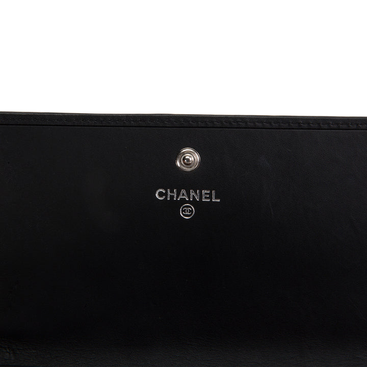 CHANEL Cambon Ligne Continental Wallet - Black
