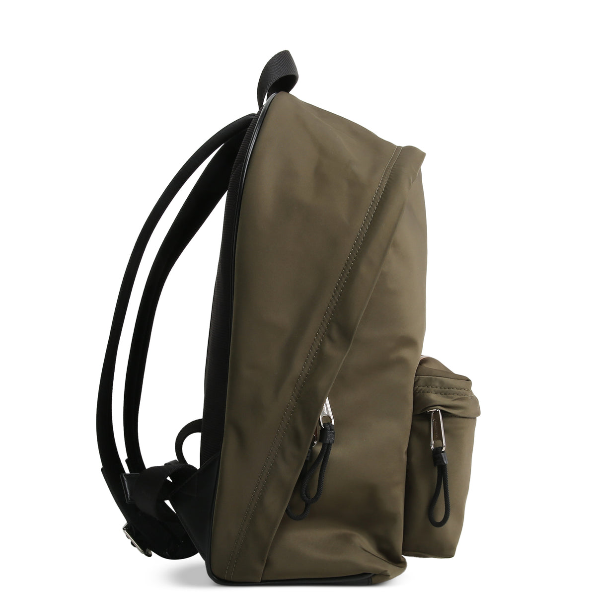 BURBERRY Nylon Icon Stripe Backpack - Green