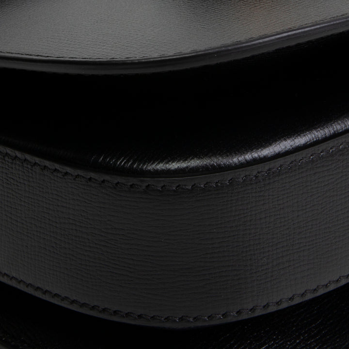 GUCCI Calfskin Horsebit 1955 Shoulder Bag - Black