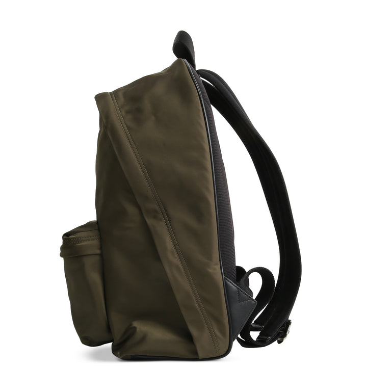 BURBERRY Nylon Icon Stripe Backpack - Green