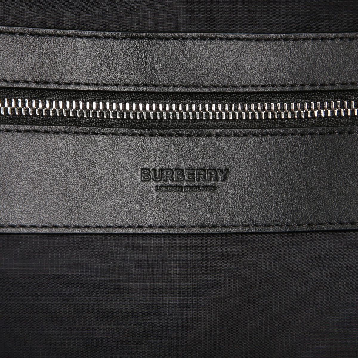 BURBERRY Nylon Icon Stripe Backpack - Green