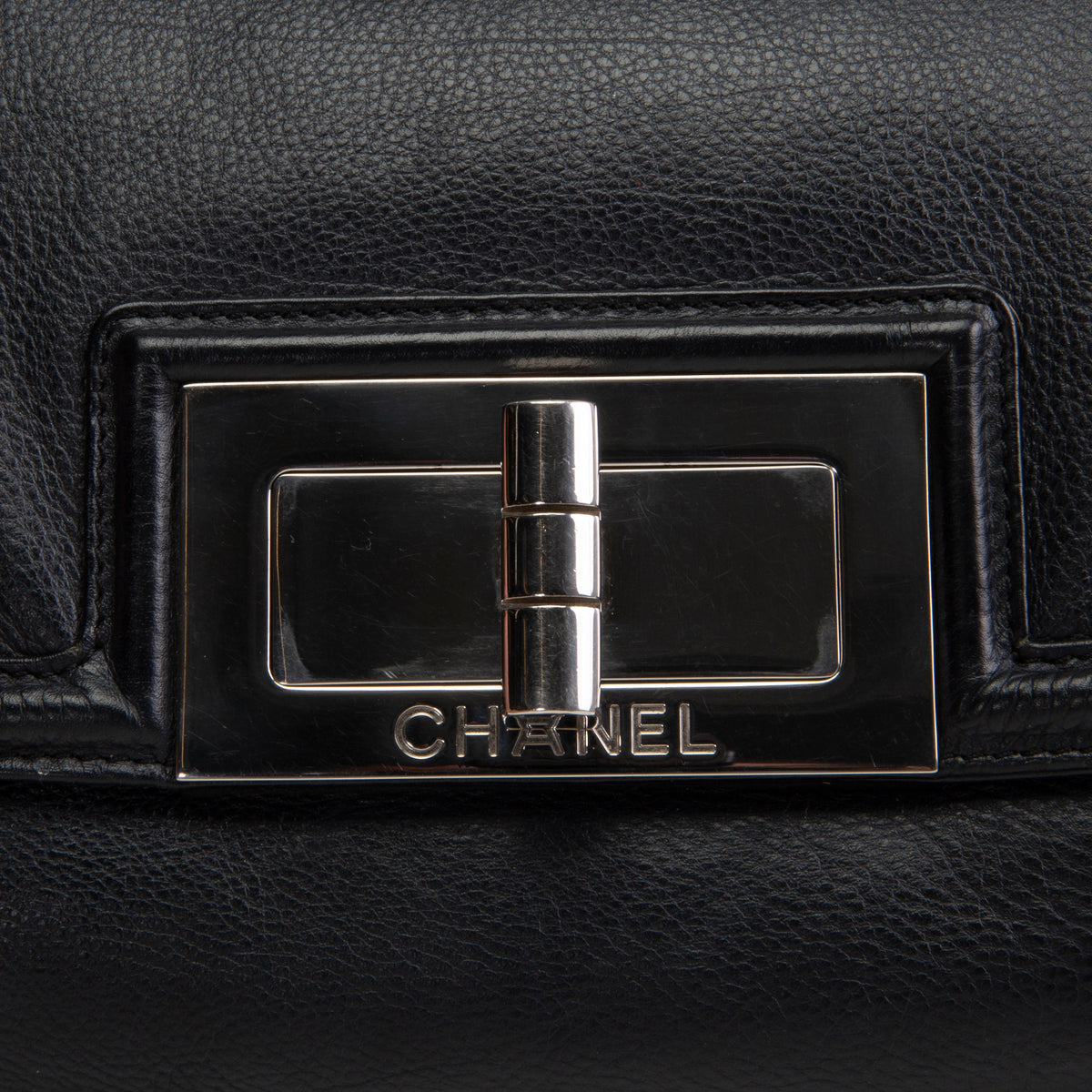 CHANEL Mademoiselle Lock Bijoux Chain Flap Bag - Black