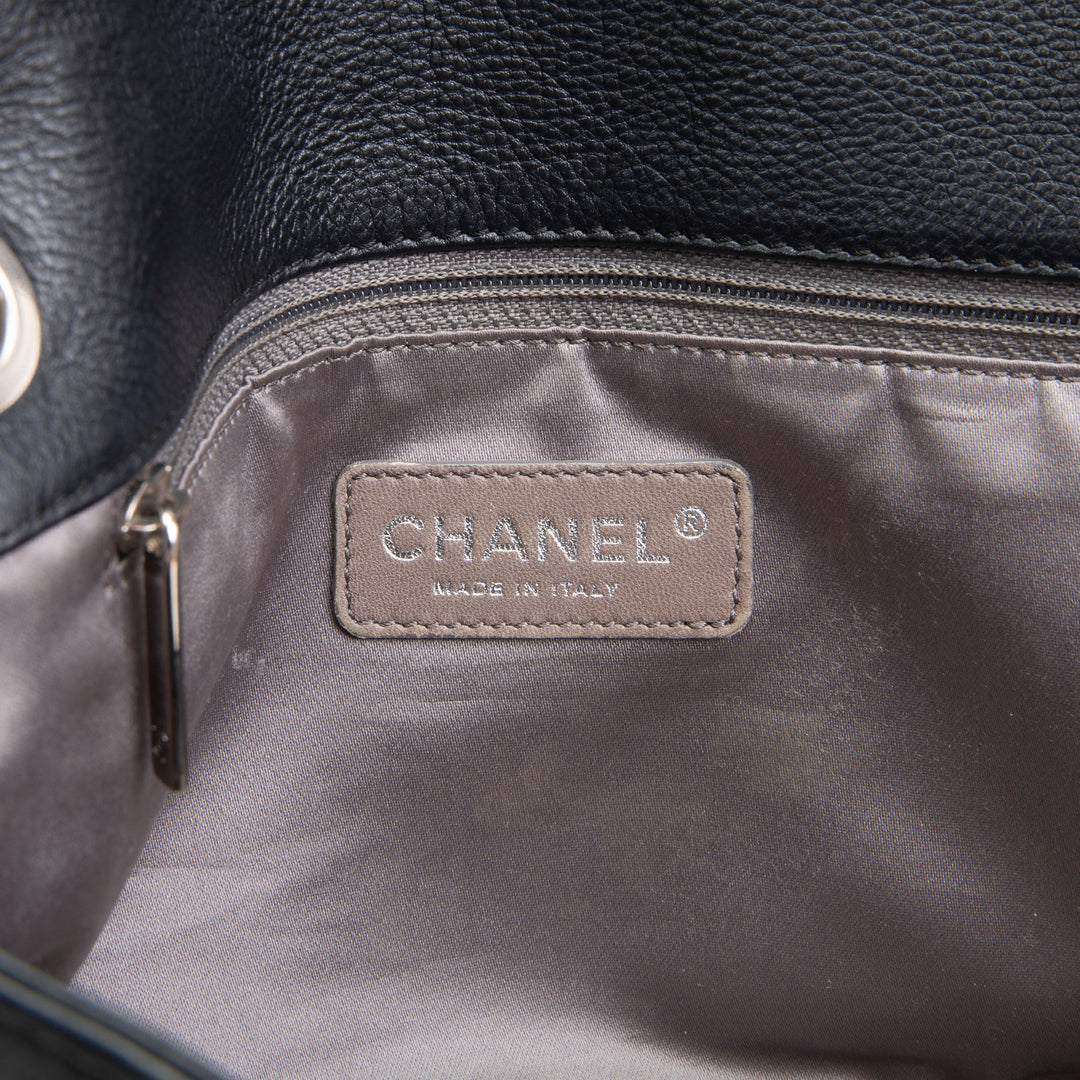 CHANEL Mademoiselle Lock Bijoux Chain Flap Bag - Black