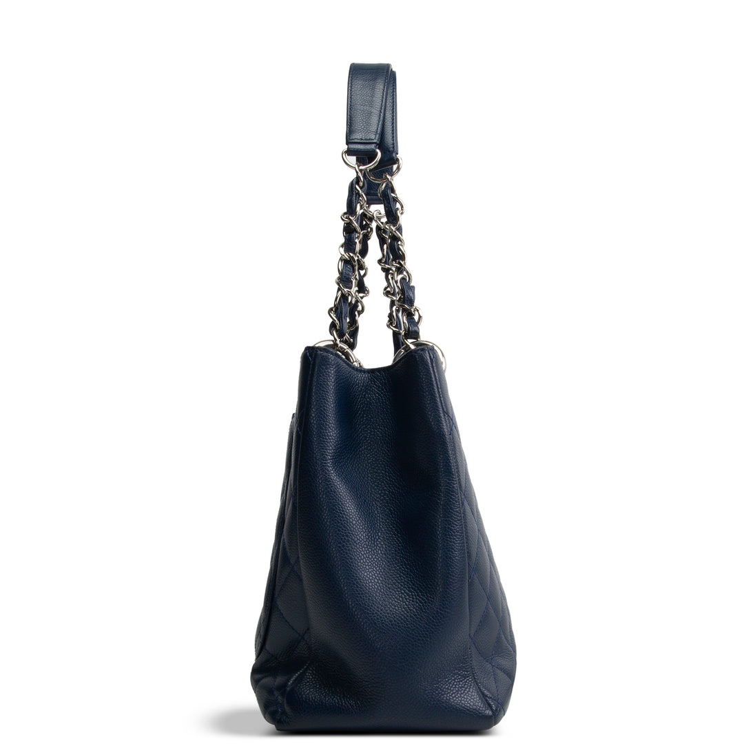 CHANEL Grand Shopping Tote - Blue OUTLET FINAL SALE