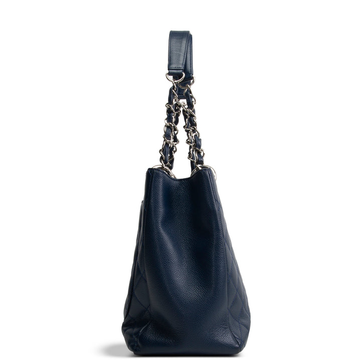 CHANEL Grand Shopping Tote - Blue OUTLET FINAL SALE