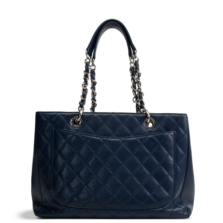 CHANEL Grand Shopping Tote - Blue OUTLET FINAL SALE