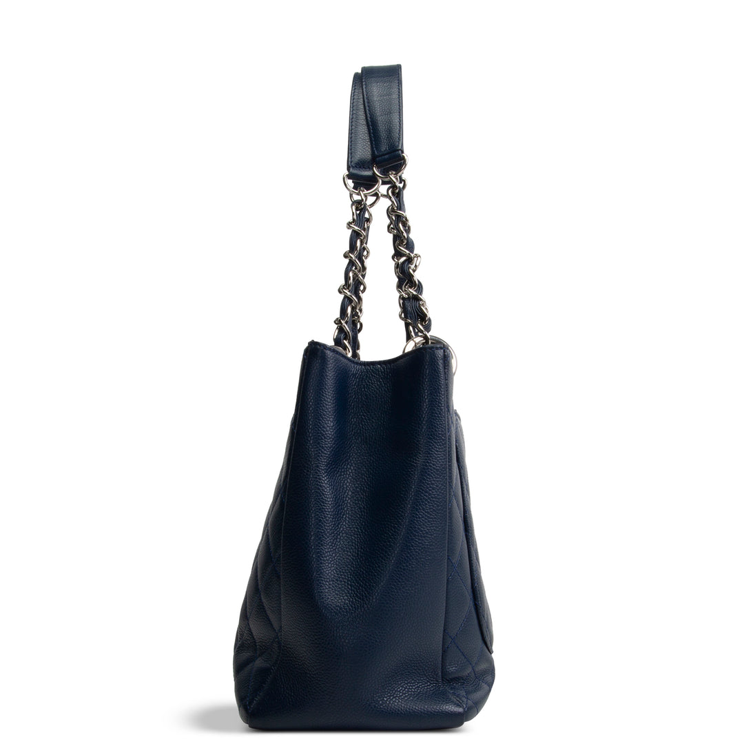 CHANEL Grand Shopping Tote - Blue OUTLET FINAL SALE