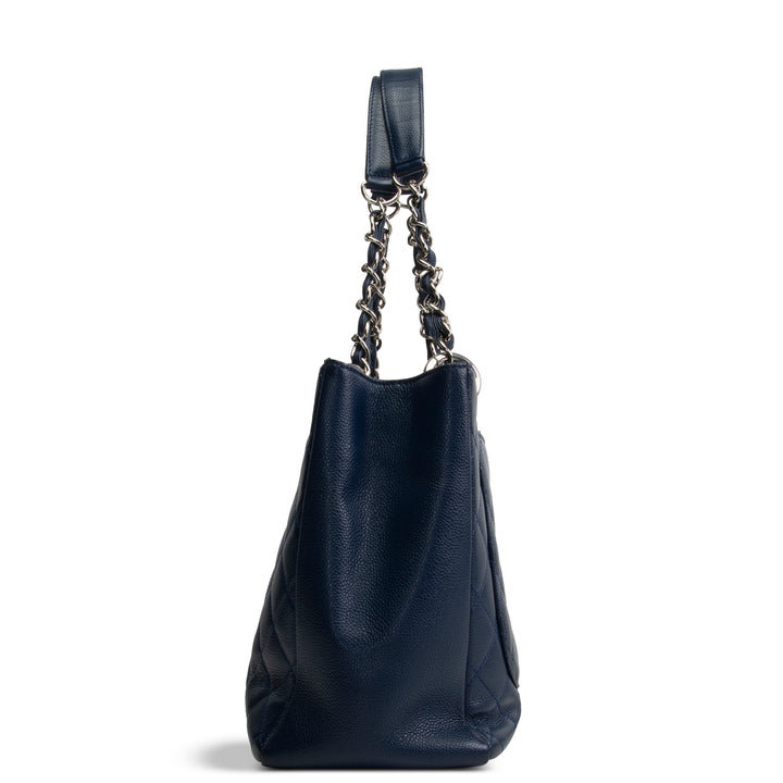 CHANEL Grand Shopping Tote - Blue OUTLET FINAL SALE