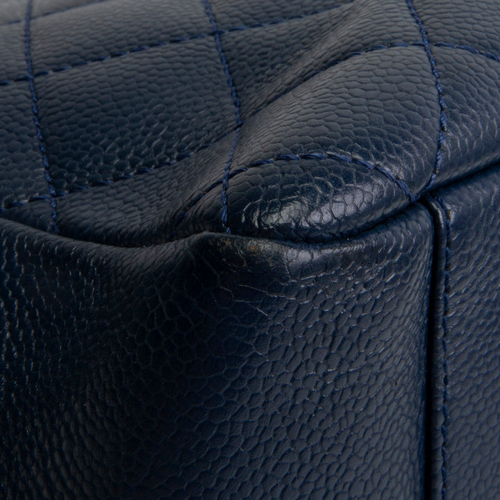 CHANEL Grand Shopping Tote - Blue OUTLET FINAL SALE