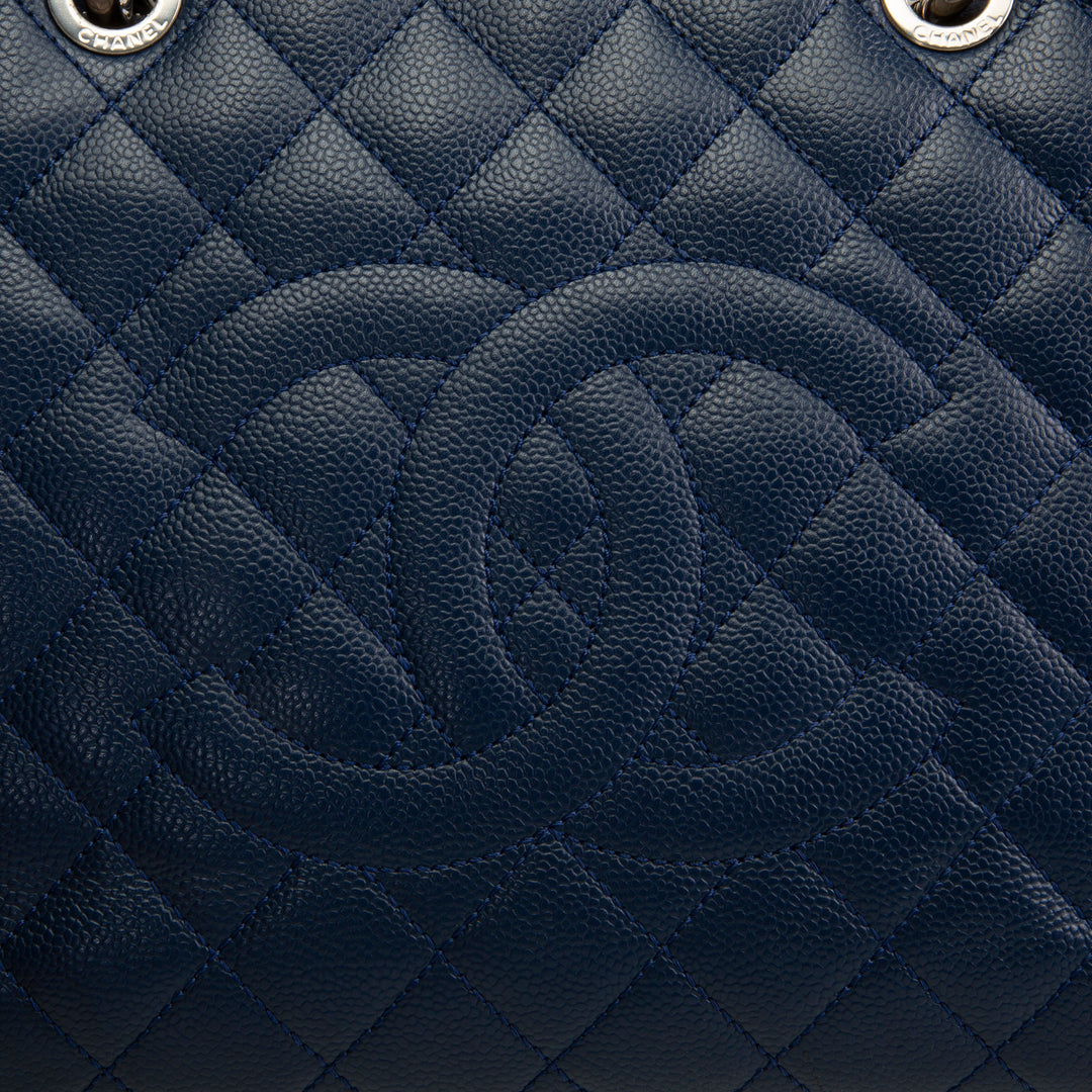 CHANEL Grand Shopping Tote - Blue OUTLET FINAL SALE