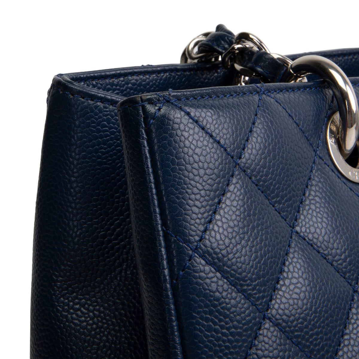 CHANEL Grand Shopping Tote - Blue OUTLET FINAL SALE