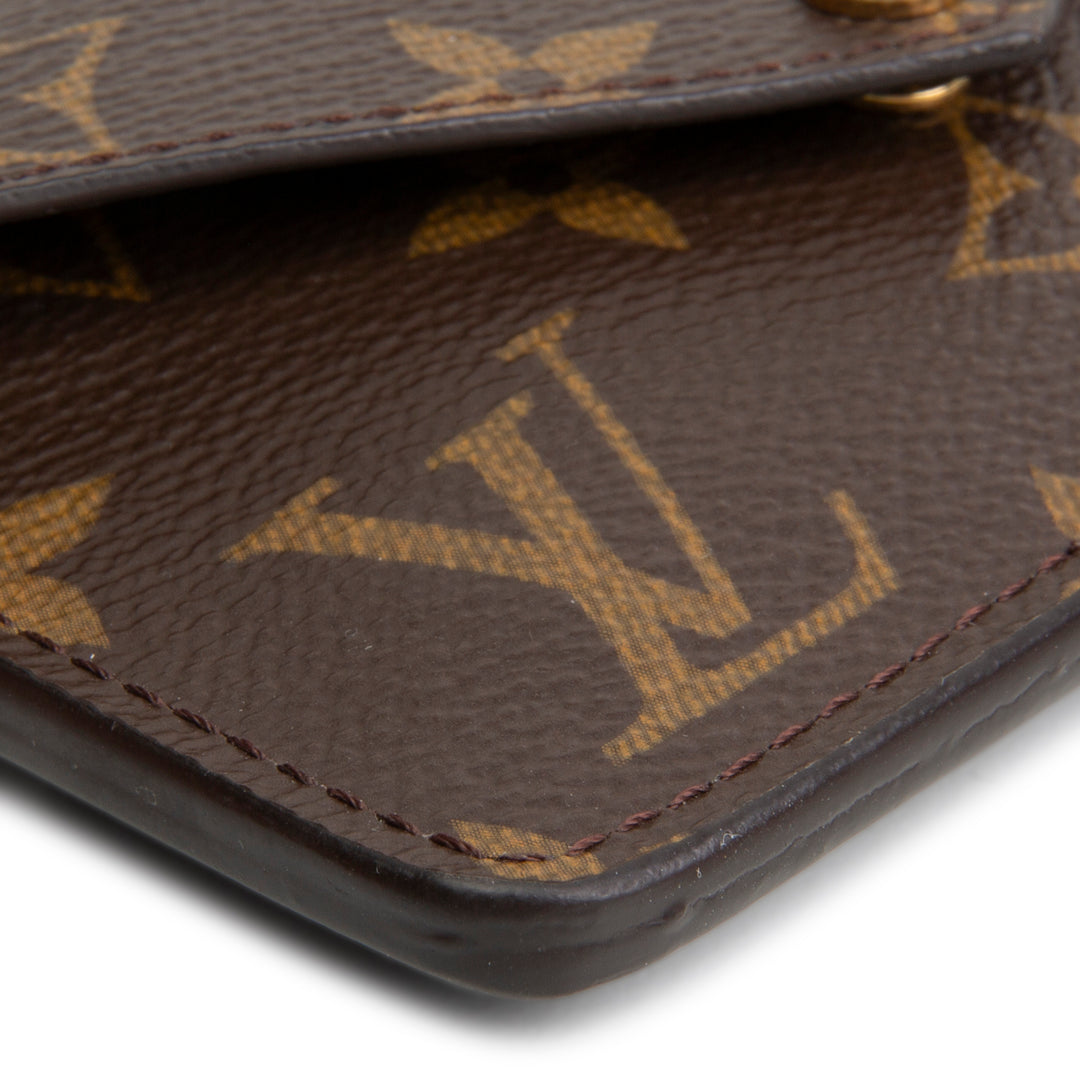 LOUIS VUITTON Monogram Recto Verso Card Holder