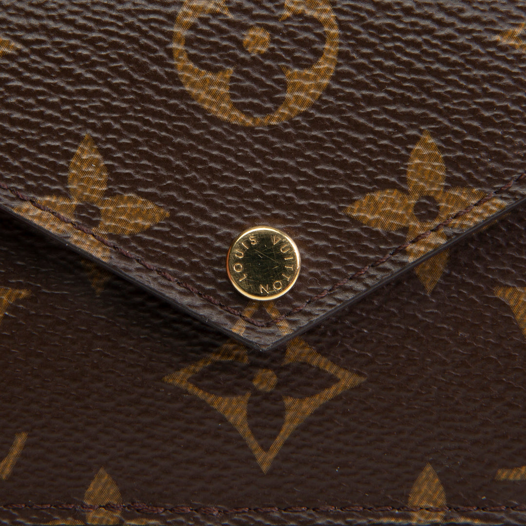 LOUIS VUITTON Monogram Recto Verso Card Holder