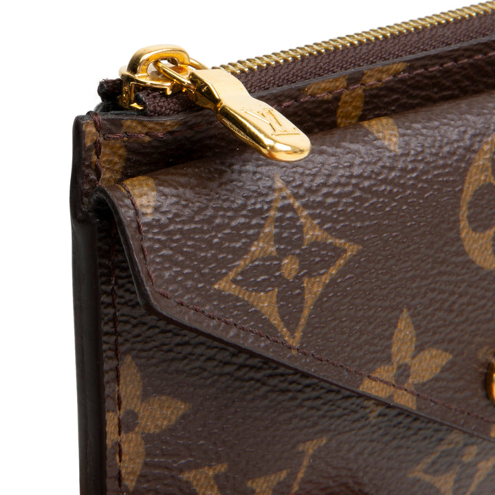 LOUIS VUITTON Monogram Recto Verso Card Holder