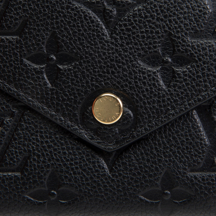 LOUIS VUITTON Empreinte Victorine Wallet - Black
