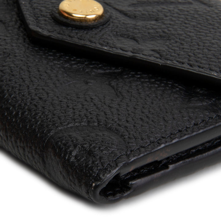 LOUIS VUITTON Empreinte Zoe Wallet - Black