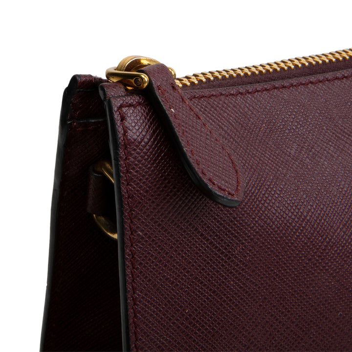 PRADA Saffiano Wristlet OUTLET FINAL SALE