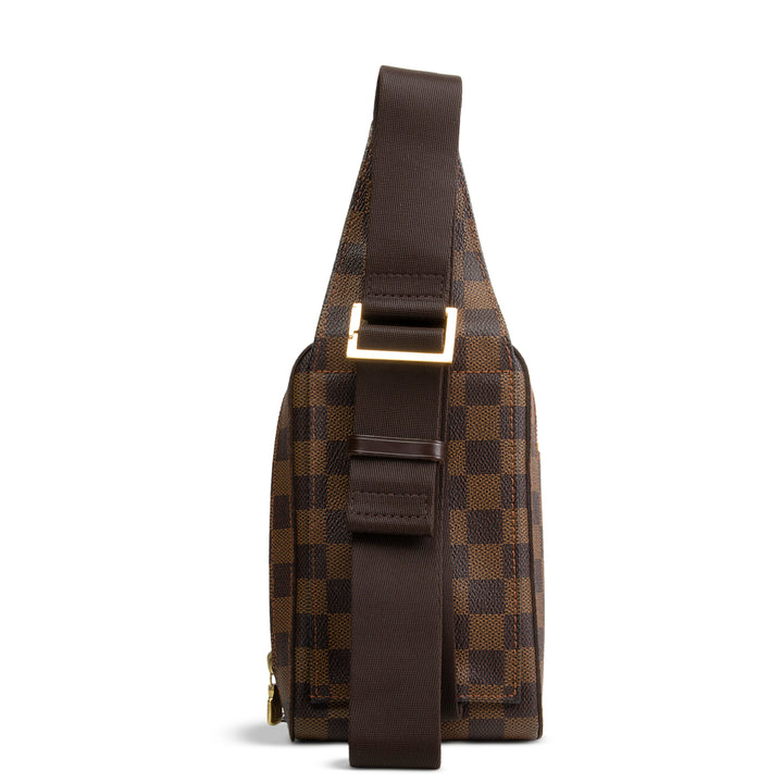 LOUIS VUITTON Damier Ebene Geronimos Sling Bag
