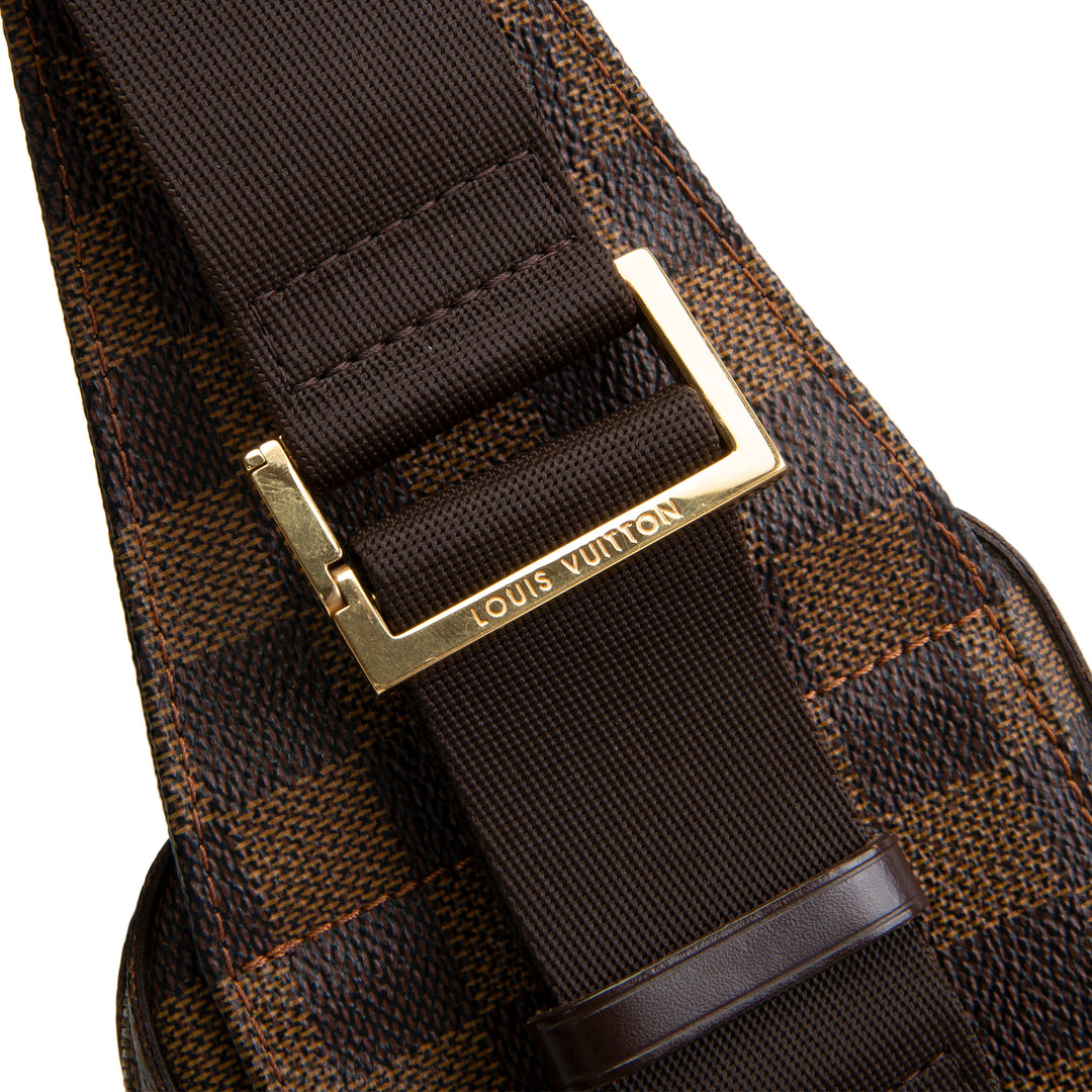 LOUIS VUITTON Damier Ebene Geronimos Sling Bag