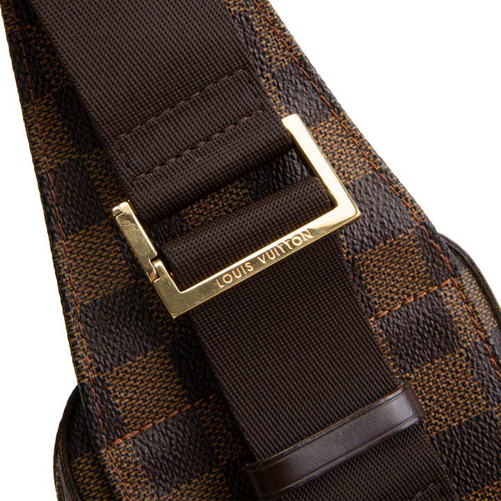 LOUIS VUITTON Damier Ebene Geronimos Sling Bag