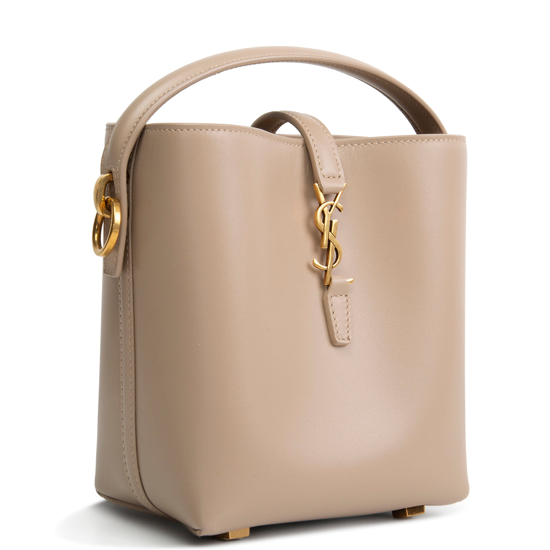 SAINT LAURENT Le 37 Bucket Bag Mini - Taupe