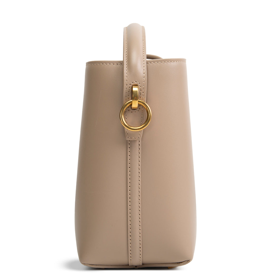 SAINT LAURENT Le 37 Bucket Bag Mini - Taupe