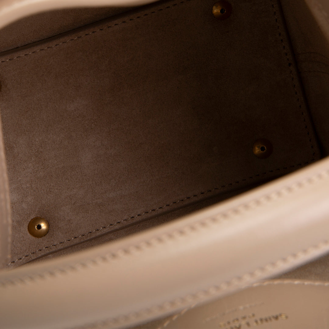 SAINT LAURENT Le 37 Bucket Bag Mini - Taupe