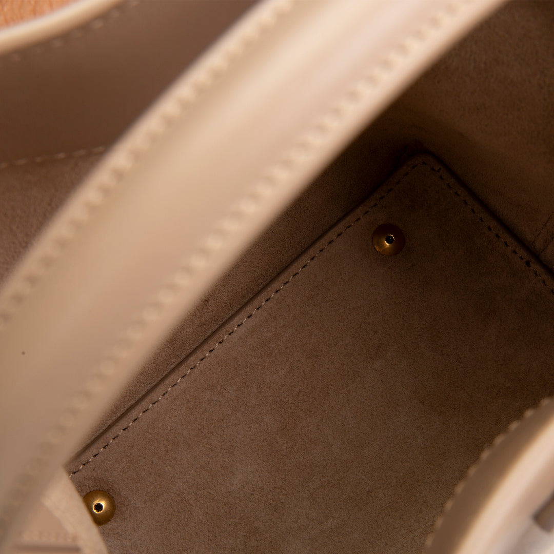 SAINT LAURENT Le 37 Bucket Bag Mini - Taupe