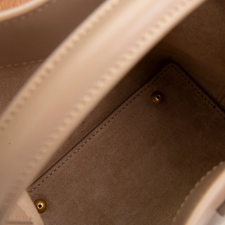 SAINT LAURENT Le 37 Bucket Bag Mini - Taupe