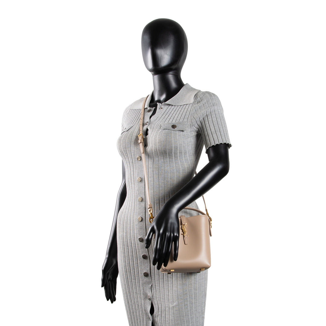 SAINT LAURENT Le 37 Bucket Bag Mini - Taupe