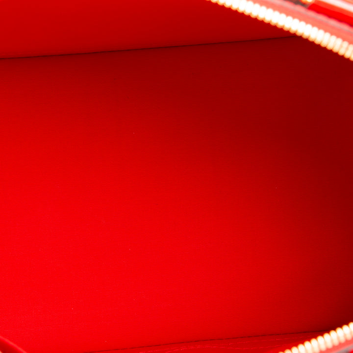 LOUIS VUITTON Alma MM Vernis - Red