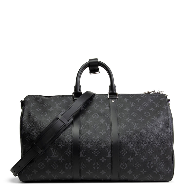 LOUIS VUITTON Keepall 45 Bandouliere Eclipse Monogram