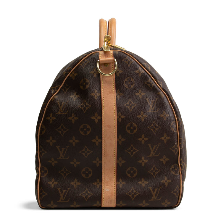 LOUIS VUITTON Monogram Keepall Bandouliere 55