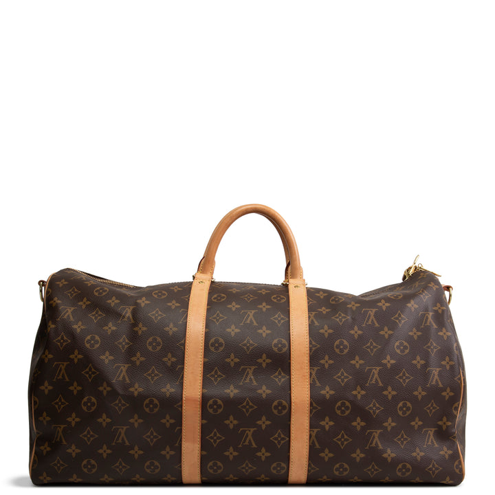 LOUIS VUITTON Monogram Keepall Bandouliere 55