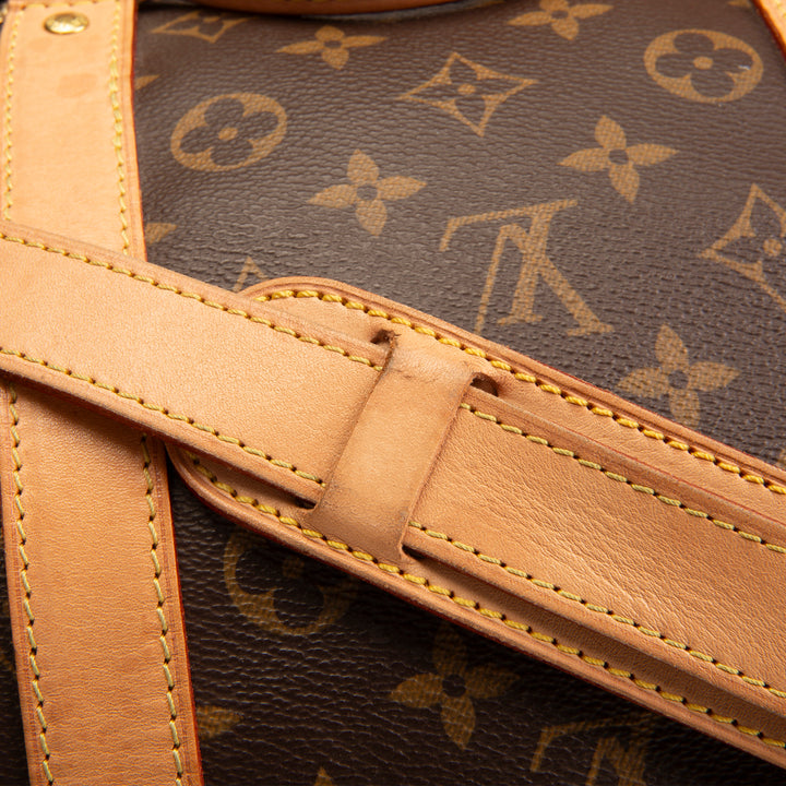 LOUIS VUITTON Monogram Keepall Bandouliere 55