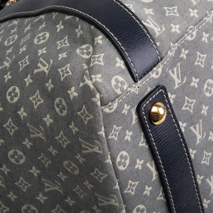 LOUIS VUITTON Idylle Odyssee Mini Lin Canvas Tote - Grey