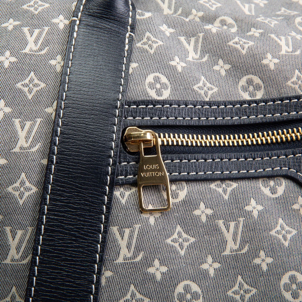 LOUIS VUITTON Idylle Odyssee Mini Lin Canvas Tote - Grey