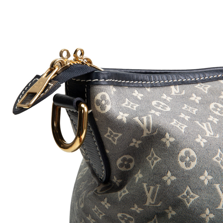 LOUIS VUITTON Idylle Odyssee Mini Lin Canvas Tote - Grey