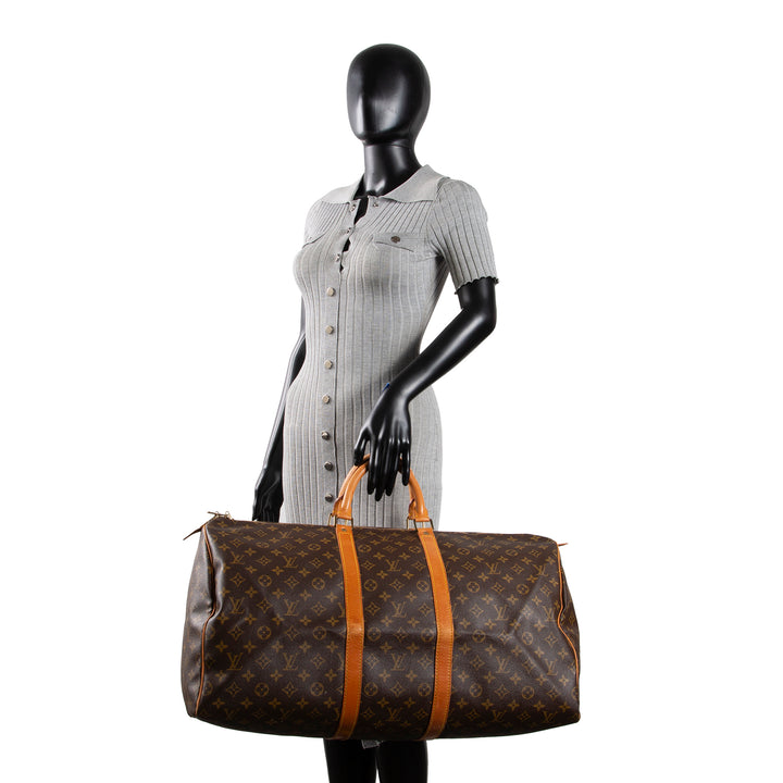 LOUIS VUITTON Vintage Keepall 55 Monogram