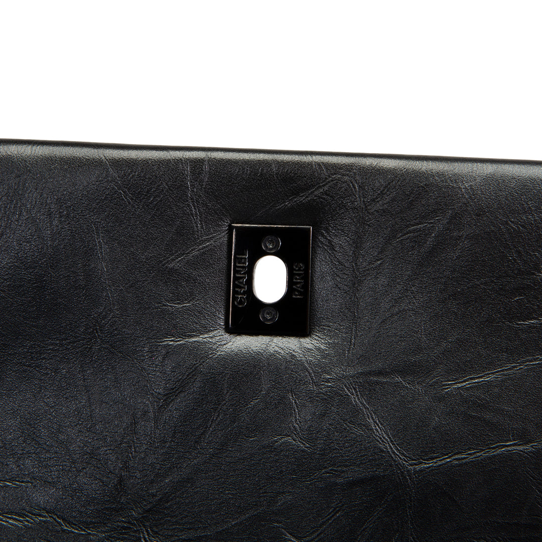 CHANEL Aged Calfskin Quilted Small Coco Handle