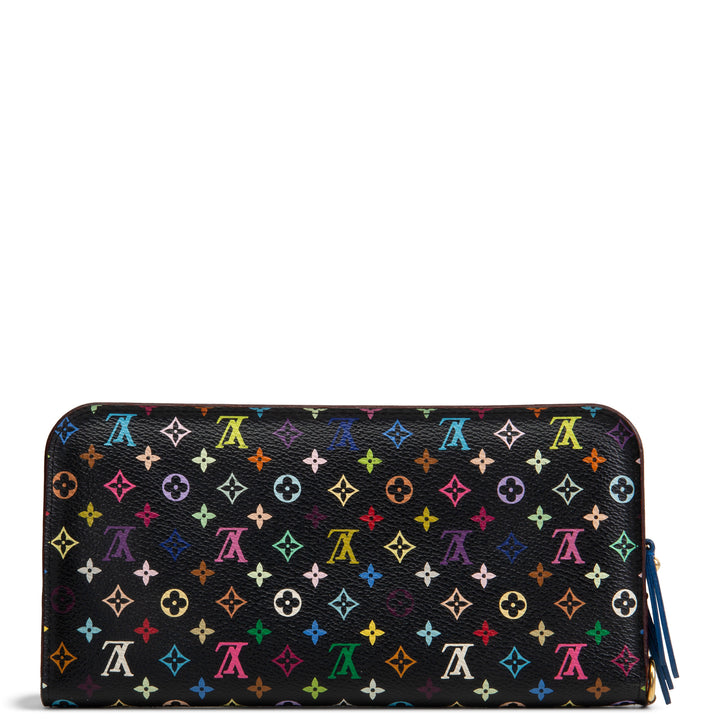 LOUIS VUITTON x Takashi Murakami Monogram Multicolore Insolite Wallet - Black