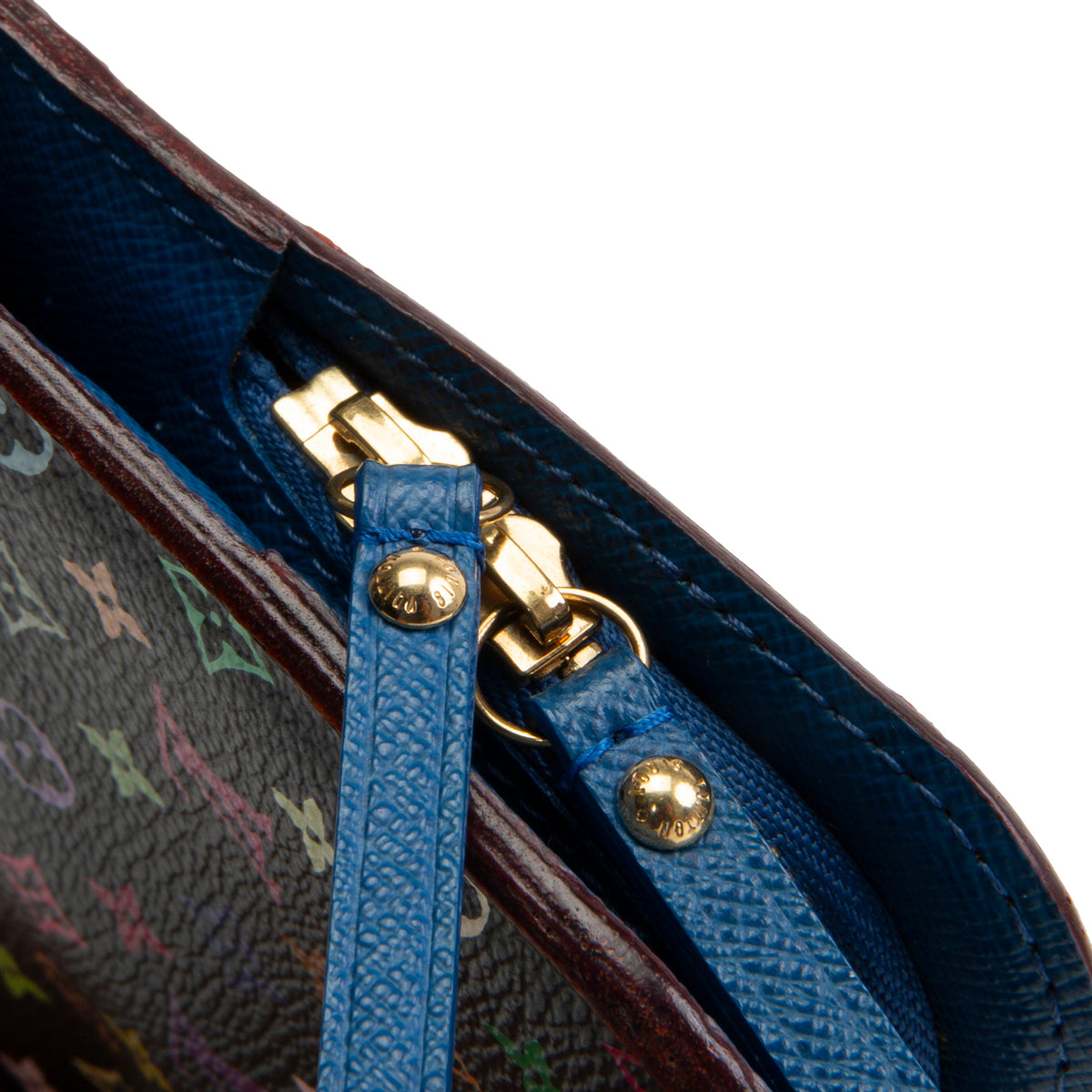 LOUIS VUITTON x Takashi Murakami Monogram Multicolore Insolite Wallet - Black