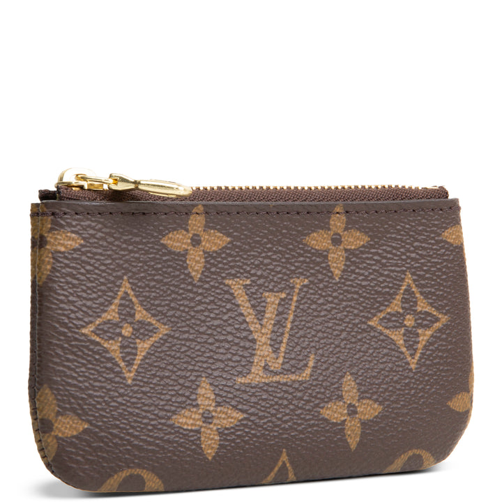 LOUIS VUITTON Key Pouch Monogram - Brown