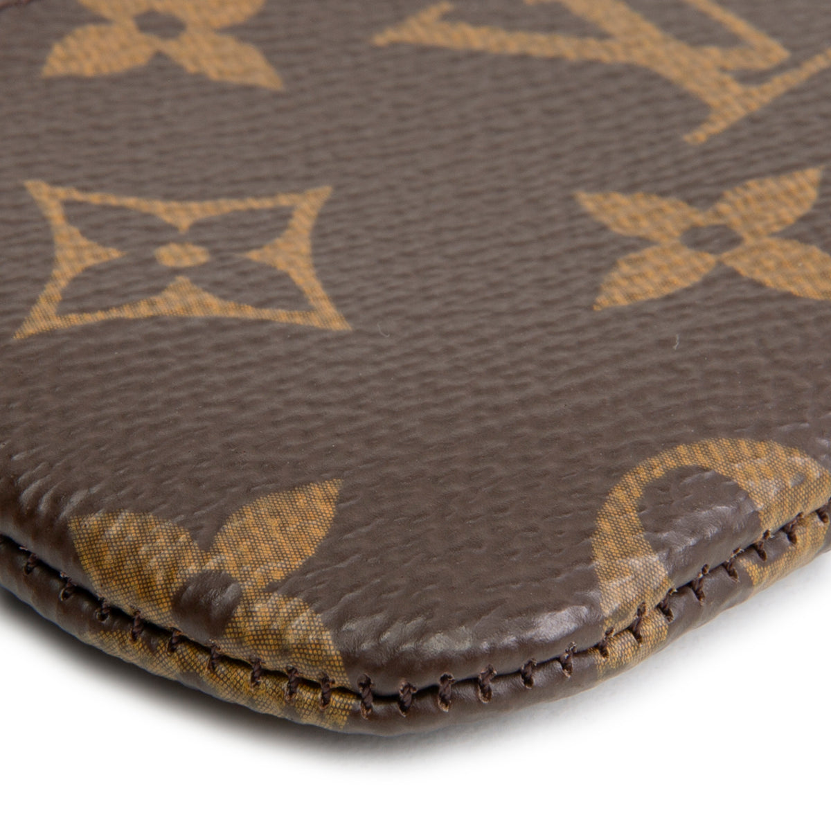 LOUIS VUITTON Key Pouch Monogram - Brown
