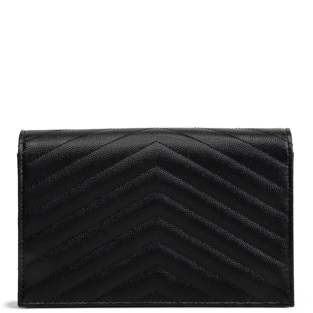 SAINT LAURENT Envelope Wallet on Chain - Black