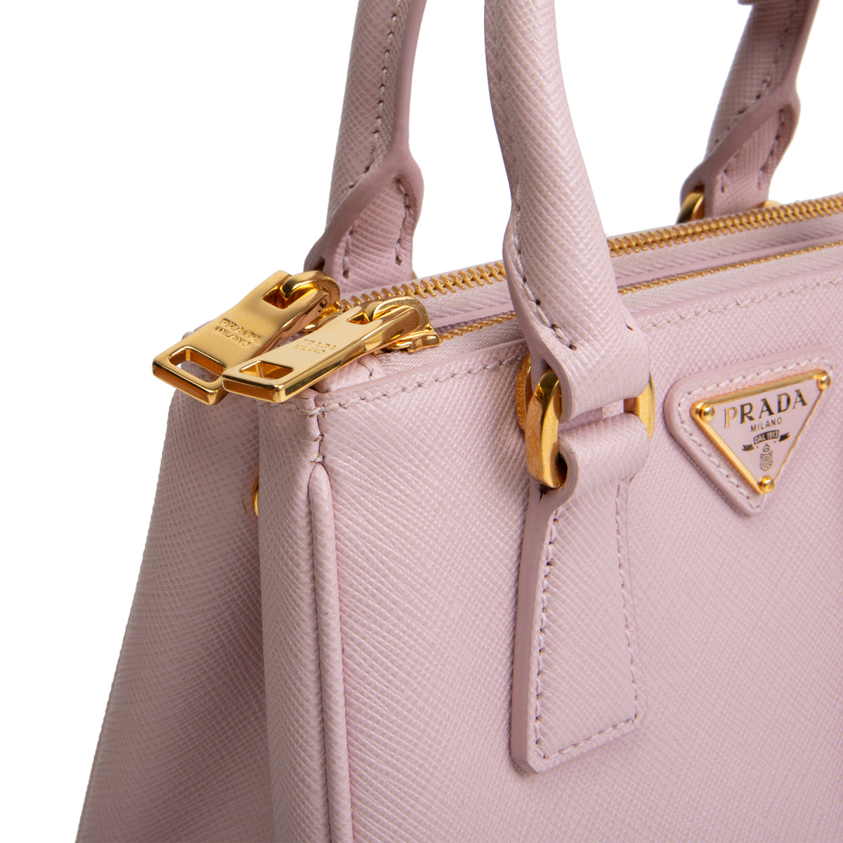 PRADA Saffiano Micro Bag - Alabaster Pink